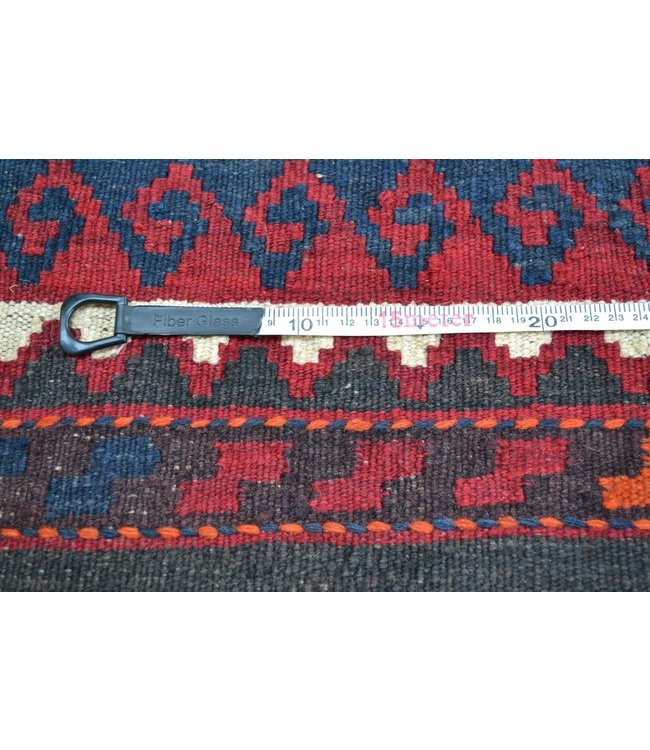 Handgemaakt Oosters Kelim Wol Vloerkleed 195 x120 cm