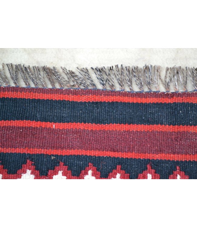 Handgewebte Orientalisch Wolle Kelim Teppich 102 x 82 cm