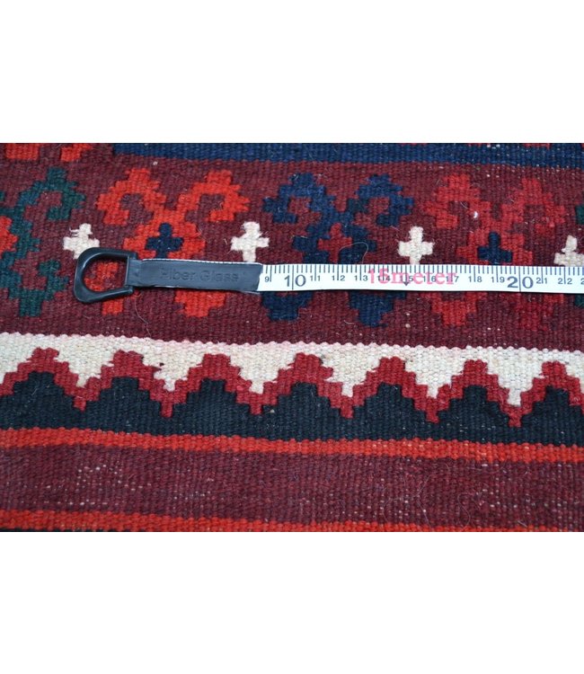 Handgemaakt Oosters Kelim Wol Vloerkleed  102 x 82cm