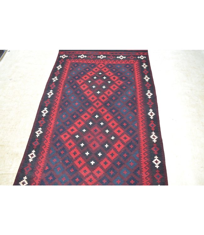 kelim  257 x 113  cm vloerkleed tapijt kelims hand geweven