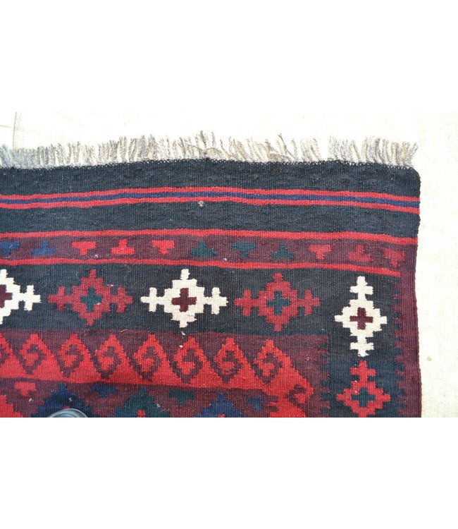 kelim  257 x 113  cm vloerkleed tapijt kelims hand geweven