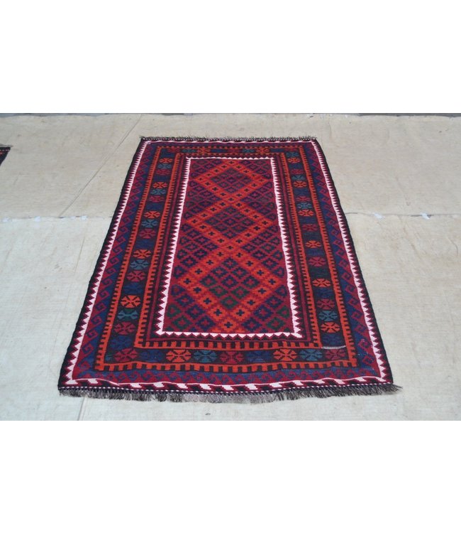 kelim  209 x 116 cm vloerkleed tapijt kelims hand geweven