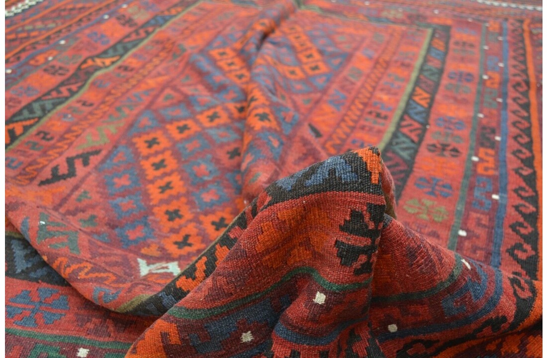 kelim 282 x 206 cm vloerkleed tapijt kelims hand geweven