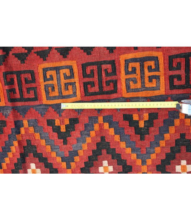 Handgewebte Orientalisch Wolle Kelim Teppich 293 x 231 cm