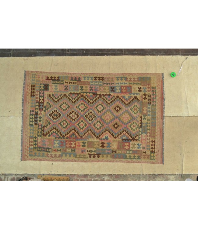 (10' x 6'5 ) Feet  kelim rug  305 x 196 cm