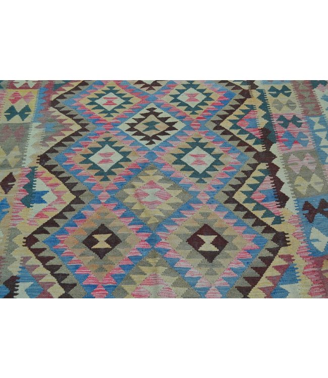 (10' x 6'5 ) Feet  kelim rug  305 x 196 cm