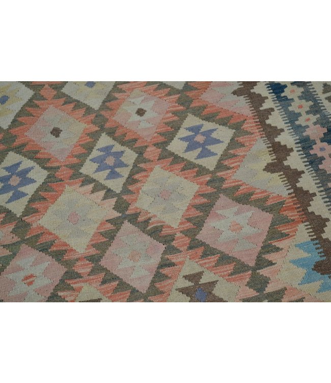 (10'1 x 5'10) Feet   kelim rug  309 x 178 cm