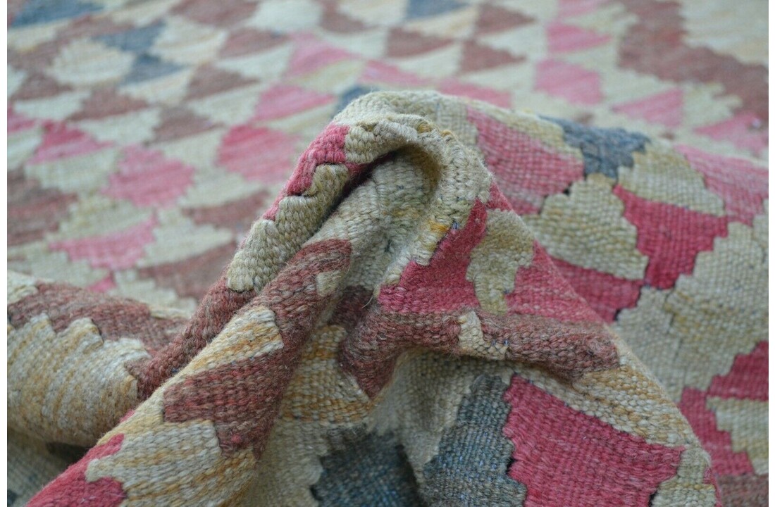 kelim 111 x 94 cm vloerkleed tapijt kelims hand geweven