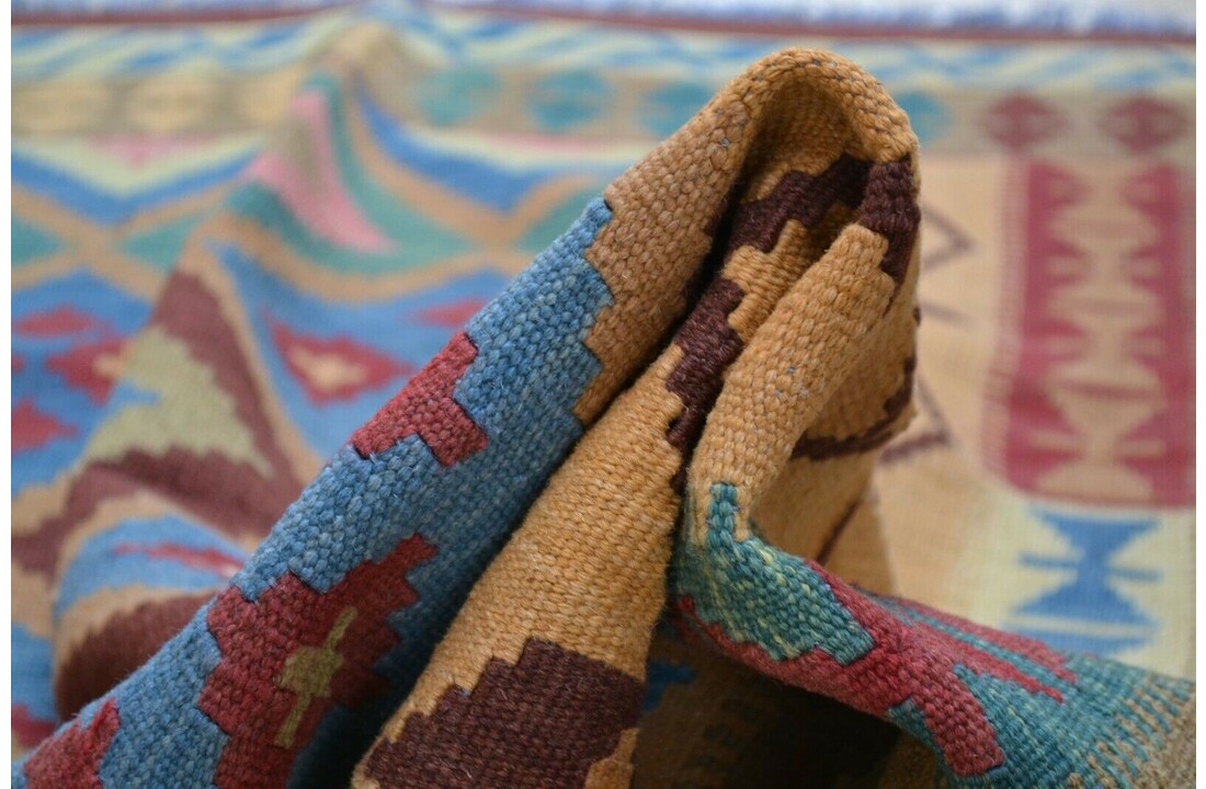 kelim 207 x 167 cm vloerkleed tapijt kelims hand geweven