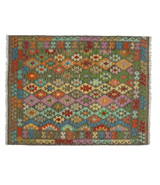 (6'5 x 4'11)Feet kelim rug  197 x 152 cm