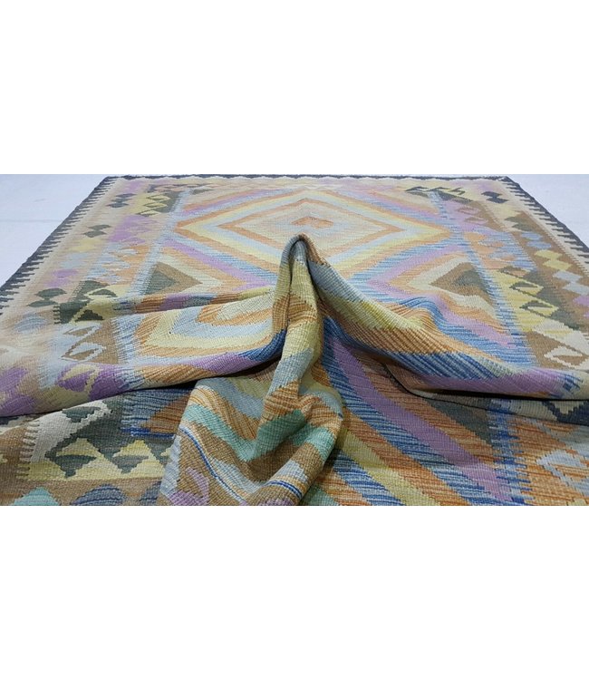 kelim 233 x 165 cm vloerkleed tapijt kelims hand geweven