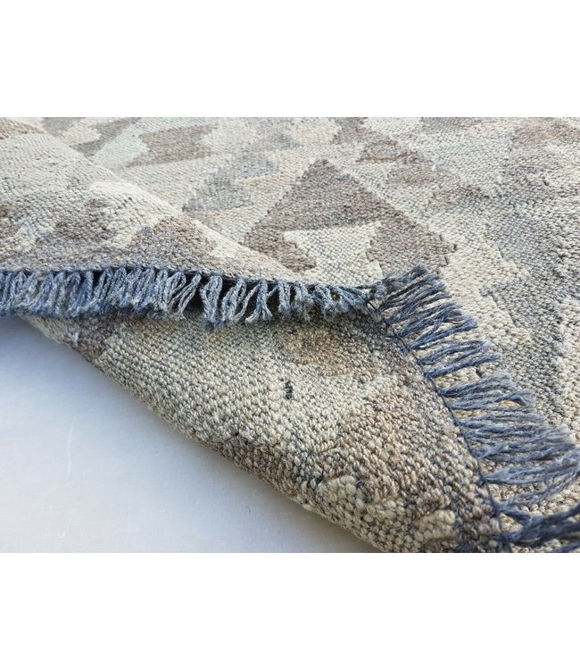 (9'6 x 6'9 )-Feet kelim natural rug  290 x 208 cm