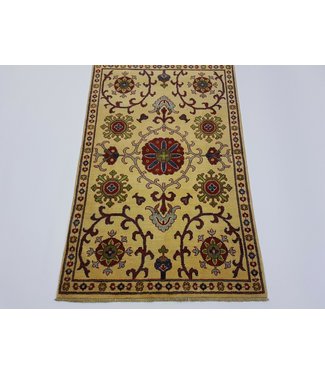 Handgeknoopt kazak tapijt 151x95 cm vloerkleed tapijt