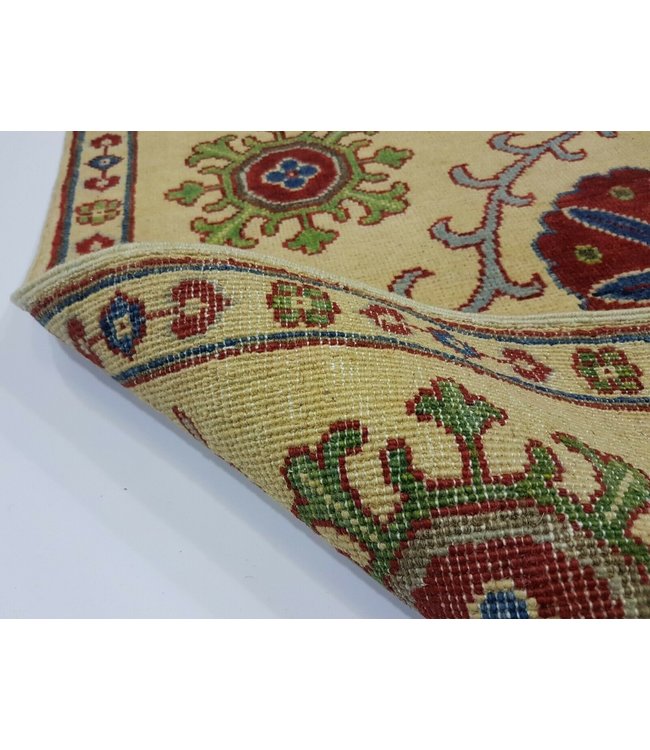 (4'11 x 3'1) feet  Hand knotted wool kazak area rug  151x95 cm