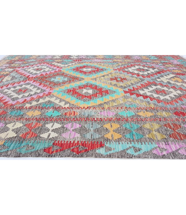 (7'1 x 5'3 )-Feet  kelim rug 217x161 cm