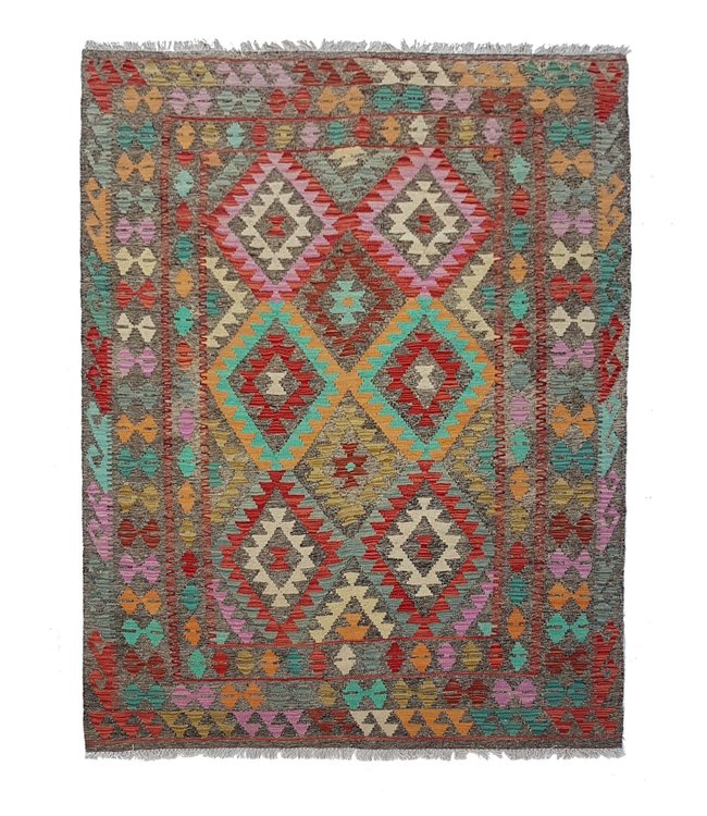 (7'1 x 5'3 )-Feet  kelim rug 217x161 cm