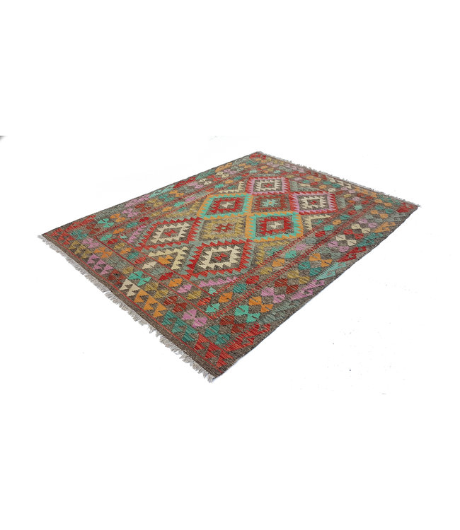 (7'1 x 5'3 )-Feet  kelim rug 217x161 cm