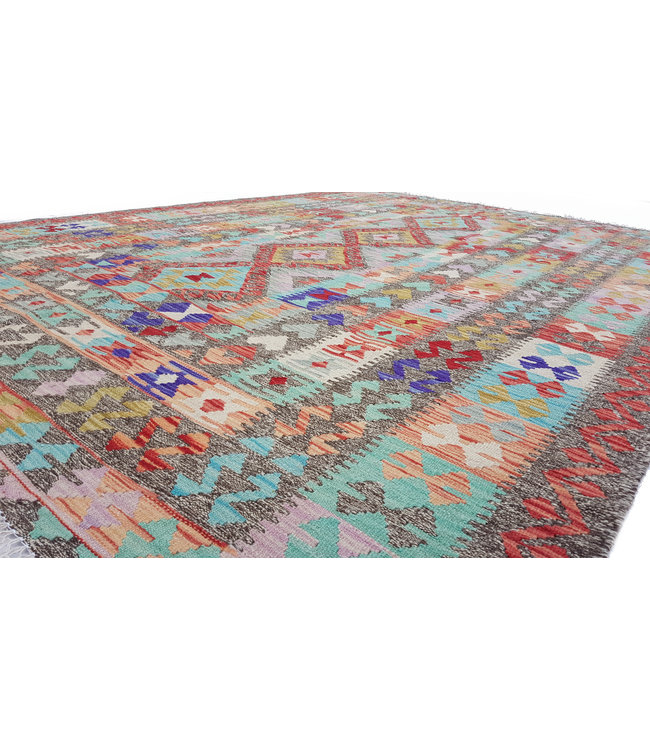 kelim  255x184 cm vloerkleed tapijt kelims hand geweven