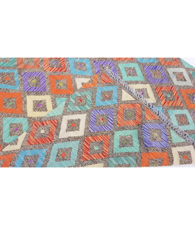 (6'5 x 5' )-Feet    kelim rug   197x153 cm