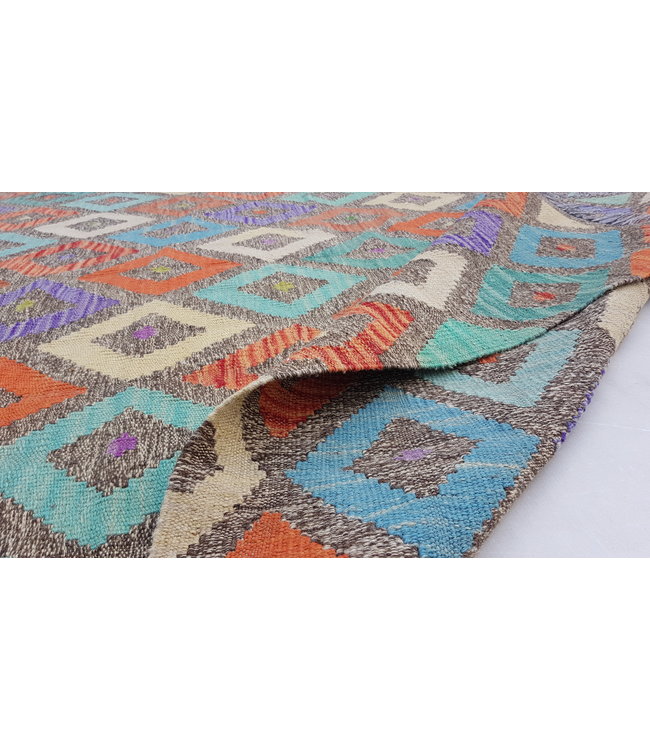 (6'5 x 5' )-Feet    kelim rug   197x153 cm