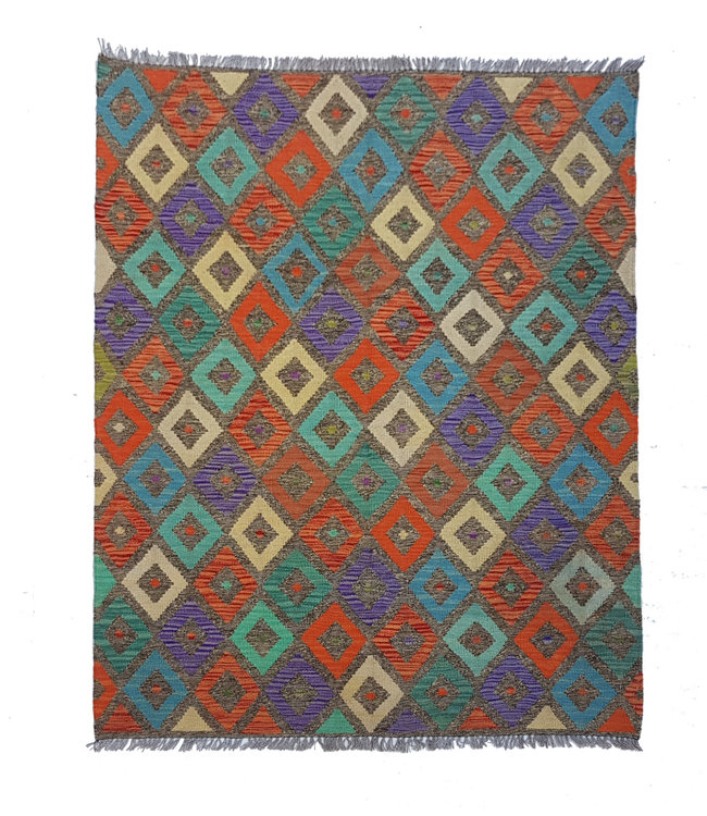 (6'5 x 5' )-Feet    kelim rug   197x153 cm