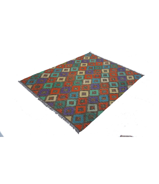 kelim  197x153 cm  vloerkleed tapijt kelims hand geweven