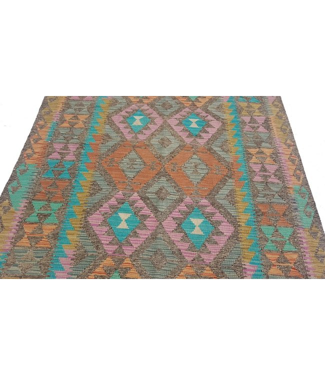 (6'2 x 4'10 )-Feet  kelim rug    189x148 cm