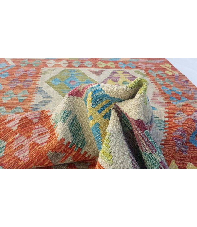 kelim  173x125 cm vloerkleed tapijt kelims hand geweven