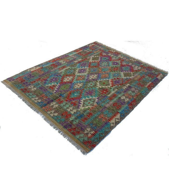 kelim  198x151 cm vloerkleed tapijt kelims hand geweven