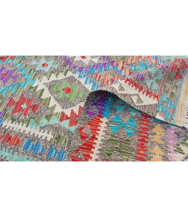 kelim  198x151 cm vloerkleed tapijt kelims hand geweven