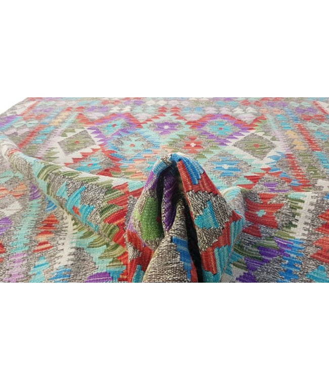 kelim  198x151 cm vloerkleed tapijt kelims hand geweven