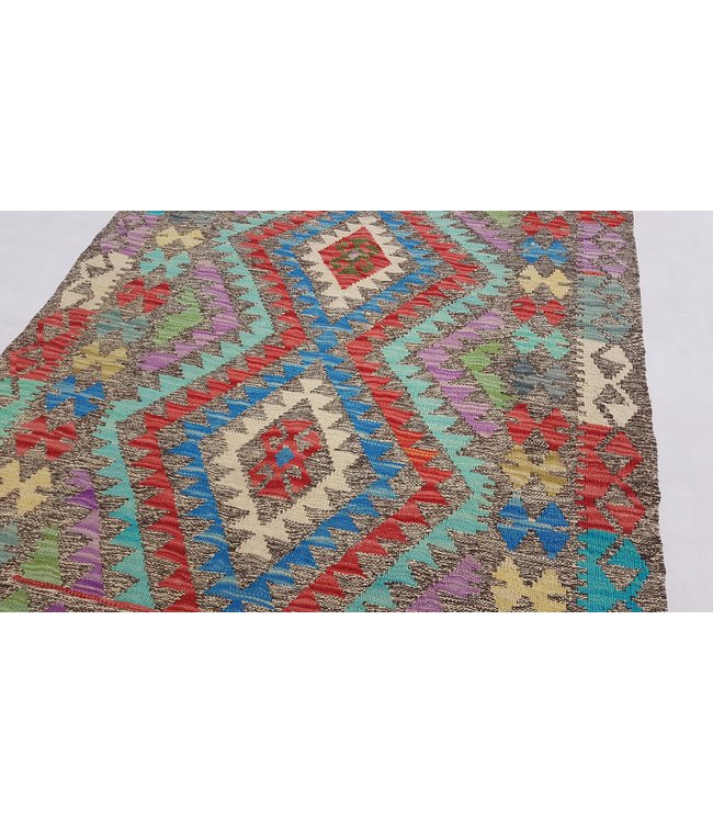 ( 4'9 x 3'1 ) feet  kelim rug  147x94 cm
