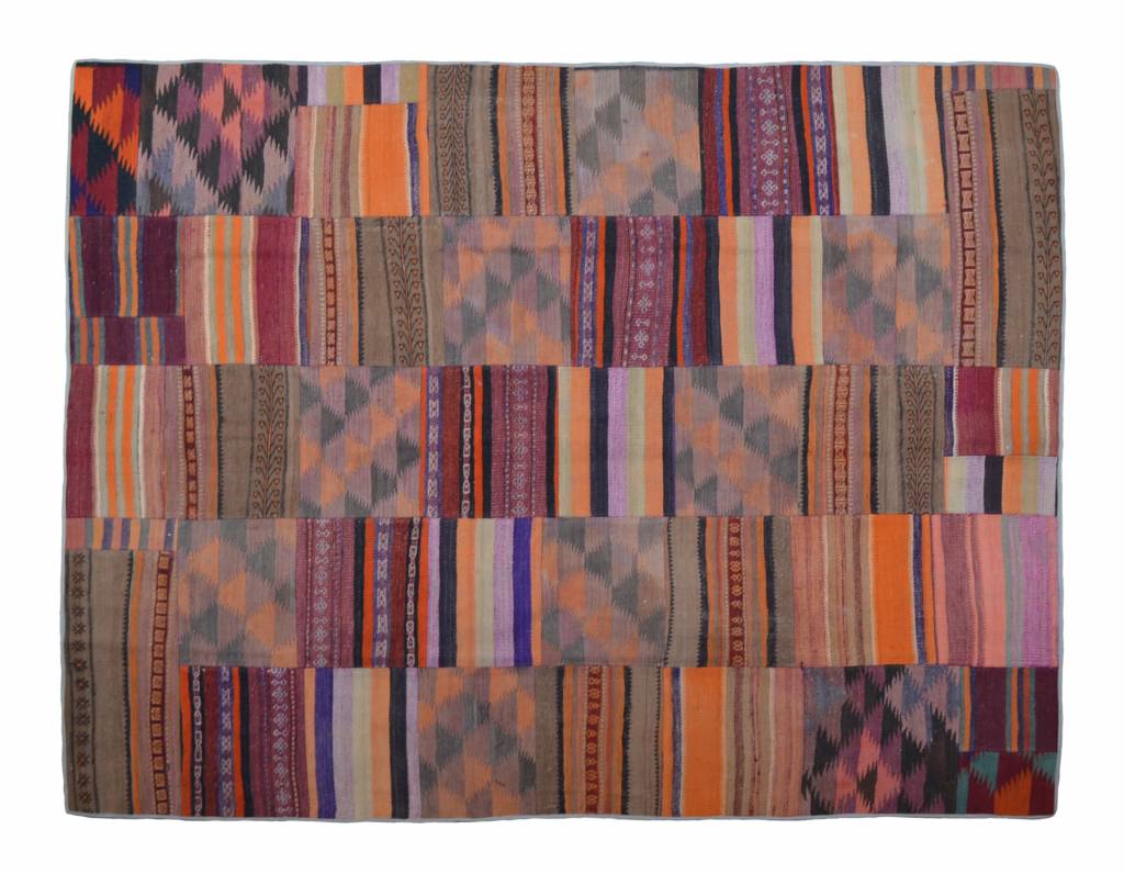 kilim patchwork carpet 261x204 cm - Kelimshop.com