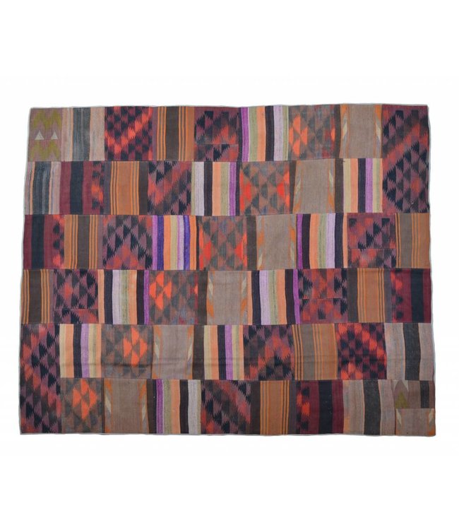 kilim patchwork carpet 261x204 cm - Kelimshop.com