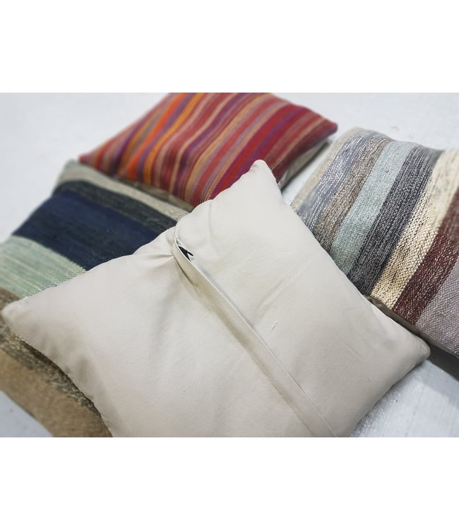 4x modern kelim kussens 50x50 cm met vulling