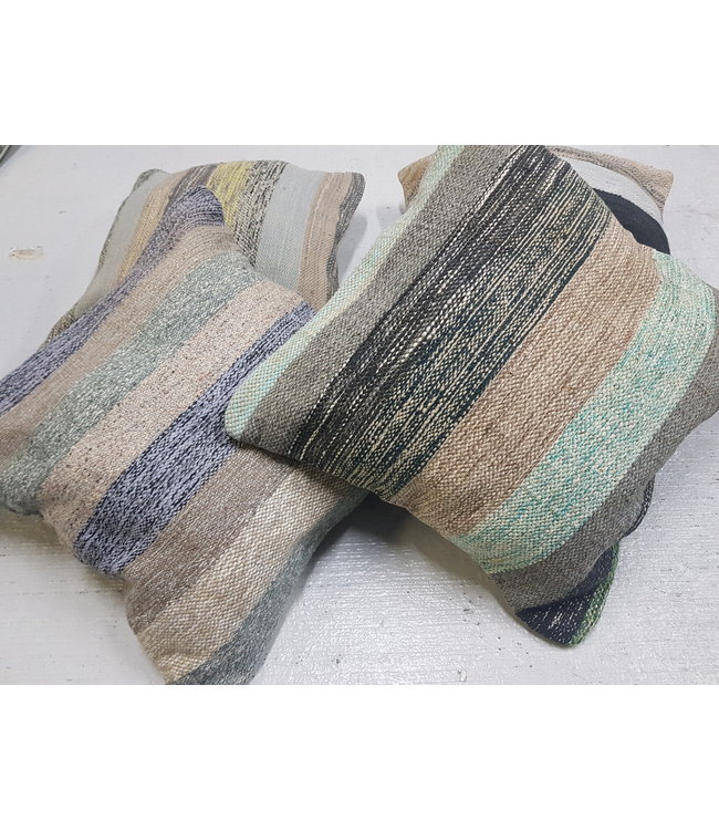 ​​4x modern kilim cushions 50x50 cm with filling