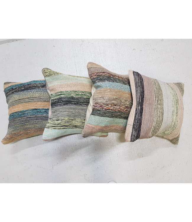 ​​4x modern kilim cushions 45x45 cm with filling
