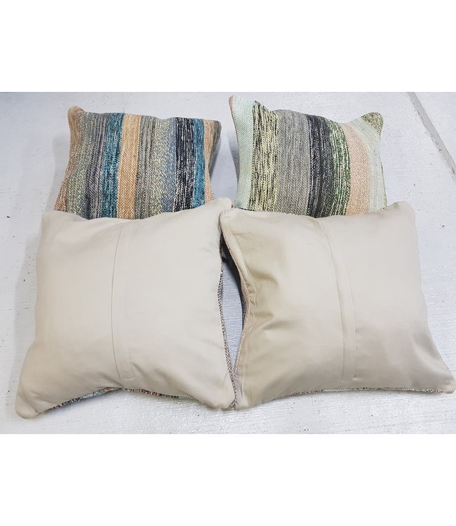 ​​4x modern kilim cushions 45x45 cm with filling