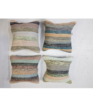 ​​4x modern kilim cushions 45x45 cm with filling