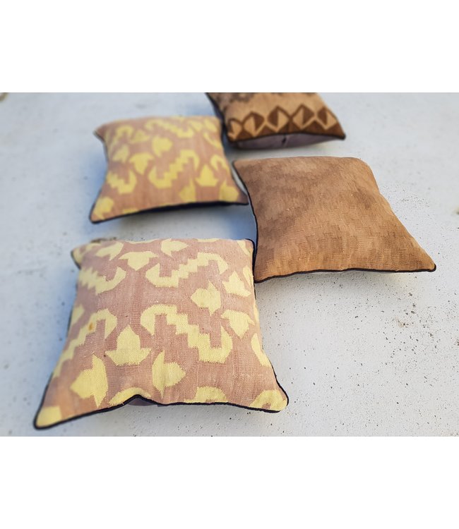 4x kilim cushions ca 40x40 cm with filling