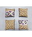 4x kilim cushions ca 40x40 cm with filling