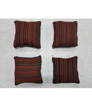 ​​4x modern kilim cushions 40x40 cm with filling