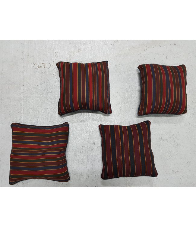 ​​4x modern kilim cushions 40x40 cm with filling