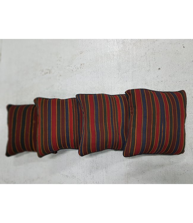 ​​4x modern kilim cushions 40x40 cm with filling