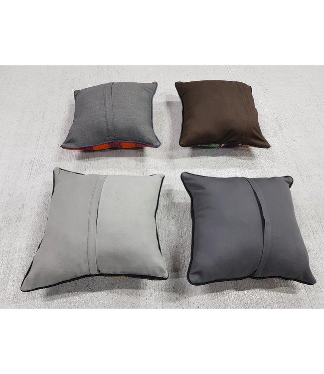 4x kilim cushions ca 40x40 cm with filling