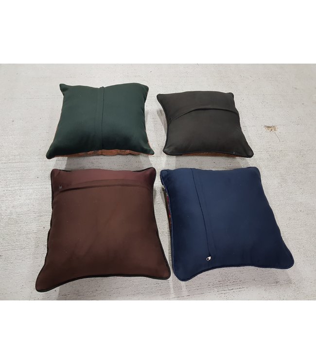 4x kelim kussens 40x40 cm met vulling
