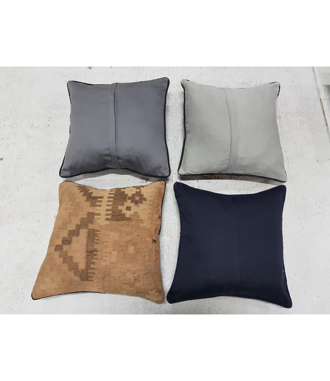 4x kilim cushions ca 40x40 cm with filling