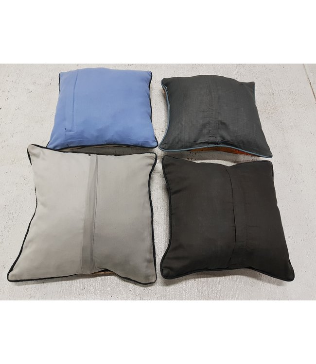 4x kelim kussens 40x40 cm met vulling