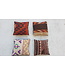 4x kilim cushions ca 40x40 cm with filling