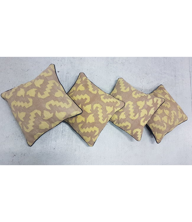vintage 4x unike vintage kelim kussens met vulling  40x40 cm